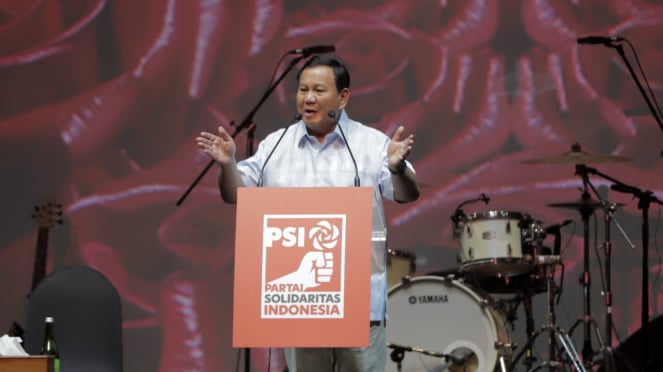 Prabowo Subianto, Konser Pilpres Santuy Ojo Rungkad PSI