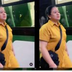Puan Maharani pakai baju kuning saat naik Whoosh