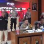 Kapolres Klaten AKBP Warsono merilis tersangka kasus penembakan